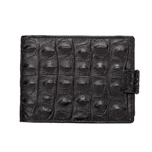 Portafogli da uomo in vera pelle <span class=keywords><strong>portafoglio</strong></span> con blocco Rfid Bifold a grana di <span class=keywords><strong>coccodrillo</strong></span> all'ingrosso della fabbrica alla moda - Product Image 6