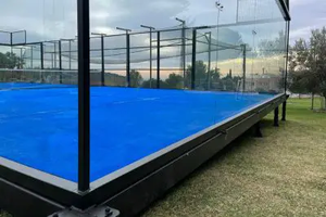 Equipo de cancha de tenis de Pádel para interiores y exteriores de alta calidad movible Canchas panorámicas ajustables Fabricante Proveedor - Product Image 3