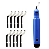 HSS main ébavurage et coupe couteau grattoir lames outil professionnel ébavurage ensemble d'outils