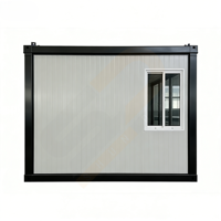 Maison de conteneur en acier modulaire de 20 pieds et 40 pieds, bureau, chambre à coucher, ignifuge, imperméable, respirant, résistant aux tremblements de terre, moderne