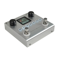 M-VAVE ANNBLACK BOX Processeur multi-effets pour guitare/basse avec modélisation d'ampli, delay, reverb, modulation, accordeur intégré, portable