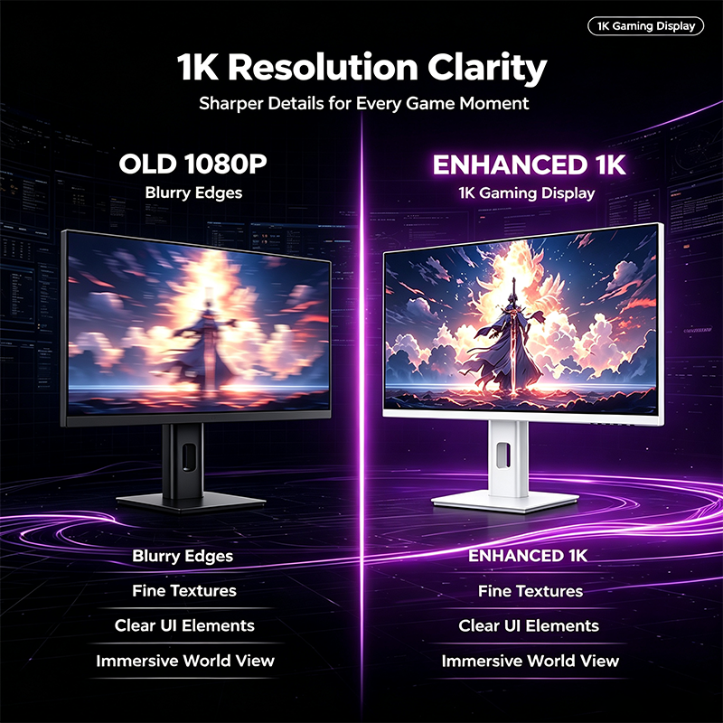 Wholesale 24 Inch 1K FHD 144Hz IPS Gaming Monitor 1ms Response Tear ...