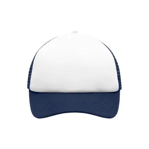 Casquette en maille polyester à 5 panneaux pour enfants, merchandising personnalisé - Product Image 3