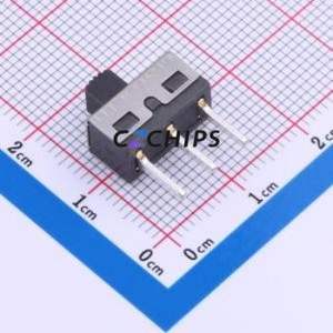HX SS12D10G4 Slide Switch Through hole Component (THT) Switch Single Pole Double Throw Rectangle Pin Header PC Pin 12.7mm - Product Image 2