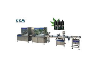 เครื่องบรรจุของเหลวอัตโนมัติ PLC ความแม่นยำสูง 10-120 มล. สำหรับขวดพลาสติกและแก้ว น้ำผลไม้ น้ำมัน เครื่องดื่ม อุตสาหกรรมเคมี - Product Image 1