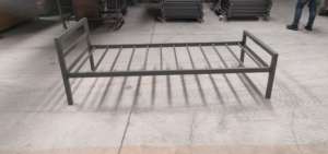 Cama de metal de acero para dormitorio, marco de cama individual, doble completo, individual, tamaño King, camas de metal - Product Image 2