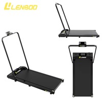Caminadora Eléctrica Plegable para el Hogar, Mini Caminadora Ajustable con Inclinación Manual, Pantalla LED de Calorías, para Oficina y Apartamento