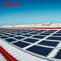 Panel Surya Mono PV Tahan Air Sunman Earc 520w, Panel Surya Fleksibel untuk Penggunaan Rumah Tangga