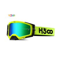 Lunettes de protection MX personnalisées avec logo Racking Goggle, protection UV, anti-poussière, pour course tout-terrain, lunettes de moto, lunettes de motocross