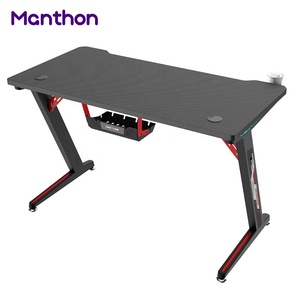 फैक्टरी थोक टेबल कार्बन मजबूत गेमिंग एल आकार डेस्क - Product Image 4