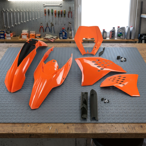 2009 2011 per KTM EXC-F 250 OEM Kit carenatura completa in plastica per moto con supporto per faro - Product Image 3