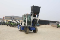 Camion malaxeur à béton autochargeur, pas besoin de chargeur supplémentaire pour les travaux de construction en béton