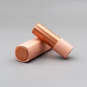 Batom vazio personalizado, novo tubo vazio da imprensa da moda mini tubos de cosméticos de design de embalagem tubos de batom vermelho