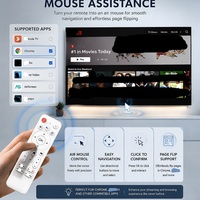 Boîtier TV Android 14.0 Wifi 802.11n 2.4GHz Blanc H96 MAX 3518B Résolution 4K Vidéo 3D Smart TV BOX