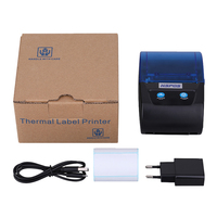 Impresora Portátil de Etiquetas Térmicas de Alta Eficiencia Energética para Impresora Móvil de 58 mm, Interfaz USB+BT, 203 dpi, en Stock