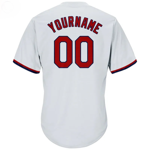 Schnell Trocknend Atmungsaktives Bedrucktes <span class=keywords><strong>Baseball</strong></span>/Softball Trikot für Unisex Herren 100% Polyester Knopfleisten-Design Schwarz - Product Image 6
