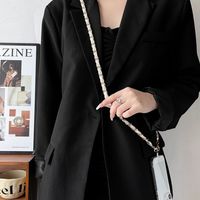 Chaîne de téléphone portable longue en cuir réglable de luxe avec lanière bandoulière, étui anti-perte pour femme, accessoires de décoration