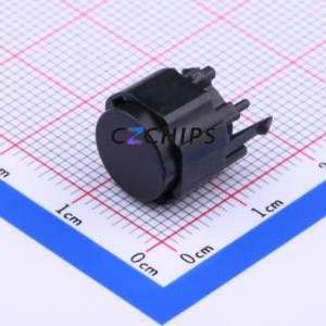 K12PBK1.55N <b>Push</b> <b>Button</b> <b>Switch</b> Through hole Component (THT) <b>Switch</b> No Lock Round <b>Button</b> Through Hole 100mA - Product Image 2