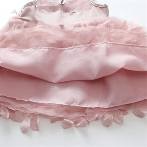 Vestidos de algodão para bebês, nova moda bonita 100% algodão renda bebê aniversário mini infantil menina bebê segmento de flor vestidos - Product Image 3