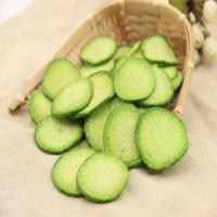Voedzame Veganistische Knapperige Groene Radijs Chips Casual Snackbox Voor Kantoorpersoneel Gedroogd Fruit Product