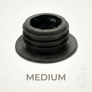 Accesorios auténticos para narguile Khalil Maamoon hechos a mano - Sello de repuesto de goma para base (Grande 3" / Pequeño 2") - Product Image 4