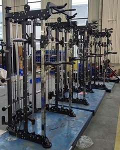 Équipement de fitness de salle de sport commercial personnalisé chargé de broches poulie de câble d'aviron de <span class=keywords><strong>barre</strong></span> en T entraîneur multifonctionnel <span class=keywords><strong>Smith</strong></span> <span class=keywords><strong>Machine</strong></span> à vendre - Product Image 3