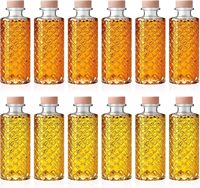 Bouteille de parfum en verre, bouteille en verre personnalisée, bouteille en verre givré
