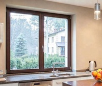 Großhandelspreise Isolierglas Baufenster Gehärtetes Glas Maßgefertigte Größe