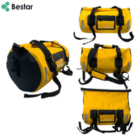 Sac à dos de randonnée léger et imperméable pour hommes et femmes, sac de voyage 66L, sac pliable étanche en bâche PVC 500D