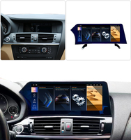 Pantalla de hoja de 12,3 pulgadas, reproductor de navegación GPS para coche Android, Carplay, Wifi, Radio de coche para BMW X3 F25 X4 F26 NBT CIC