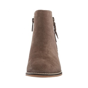 Couleur personnalisable dames en cuir imperméable <span class=keywords><strong>militaire</strong></span> <span class=keywords><strong>bottines</strong></span> pour les femmes - Product Image 3
