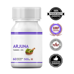 Capsule vegetariane <span class=keywords><strong>Arjuna</strong></span> 500mg integratori a base di erbe 2 capsule Daily Heart Health Heart Health flacone in HDPE certificato GMP> 25% - Product Image 4