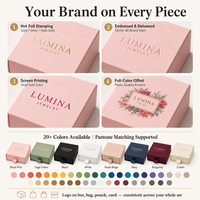 Grande Promotion Boîtes à Bijoux Personnalisées avec Logo en Carton Rigide à Tiroir, Écologiques pour Boucles d'Oreilles, Coffrets Cadeaux avec Pochette en Velours