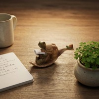 Ornamen Hewan Kura-Kura Resin Lucu Pot Bunga Sukulen Dekorasi Meja Kantor Hadiah Bisnis