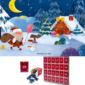 <span class=keywords><strong>Calendrier</strong></span> <span class=keywords><strong>de</strong></span> <span class=keywords><strong>l</strong></span>'<span class=keywords><strong>Avent</strong></span> Boîte Mystère 2024 Adultes et Enfants Noë<span class=keywords><strong>l</strong></span> 1000 Pièces Puzzles 24 Boîtes - Product Image 3