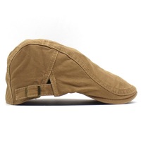 BBESTELLA, Boina informal de algodón para hombre, gorra Newboy, gorra plana con visera para conducir Golf, gorra plana para uso diario de adultos al aire libre, sombrero de hiedra