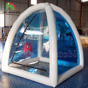 Petites tentes gonflables transparentes, imperméables à l'air, PVC, cour, observation des étoiles, <span class=keywords><strong>Camping</strong></span> en plein air, Mini tente gonflable transparente - Product Image 4