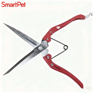 กรรไกรตัดขนสัตว์ SmartPet สแตนเลสสีแดง แบบใช้มือ ขนาดเล็ก สำหรับใช้ในบ้าน - Product Image 5