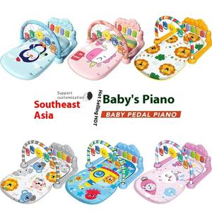 Pédale d'activité musicale pour bébé, tapis <span class=keywords><strong>de</strong></span> sport éducatif pour nouveau-né, piano, 0-36 mois - Product Image 5