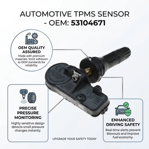 Pièces de moteur de voiture 433MHZ TPMS Sensor Tire Pressure Monitor System 53104671 For Fiat 500 <span class=keywords><strong>Alfa</strong></span> <span class=keywords><strong>Mito</strong></span> - Product Image 1