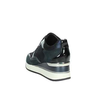 Sneakers Morbide da Donna Cinzia Blu IV2520319 Scarpe di Tela alla Moda - Product Image 1