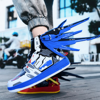 Baskets de créateur décontractées pour homme Tendances de la mode Street Dance Can Shape High-Tops Shoes Changeable Hip-hop Shoes Manufacturers Custom