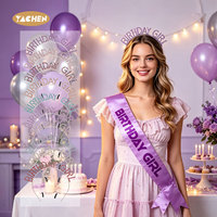 YACHEN Bandeau d'anniversaire pour fille avec strass, diadème scintillant en cristal, couronne de fête, accessoire pour cheveux, vente en gros pour fête d'anniversaire de filles