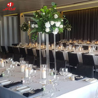 Nenjaiyi — décoration de mariage, présentoir de fleurs Transparent, personnalisé, en acrylique, pour centre de Table de mariage