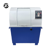 Système de polissage centrifuge à tambour de 30 L à faible bruit et haute énergie, contrôlé par PLC, pour petites pièces métalliques