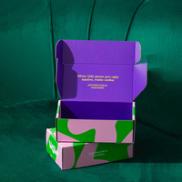 Artículos de Moda, Caja Corrugada de Cartón Grueso con Estampado de Flores, Laminación Mate, Forro de Esponja, Plegable, Embalaje Personalizado para Velas