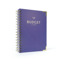 Livre de budget personnalisé Défi d'épargne quotidien Liste de choses à faire financière pour la famille Agenda Journal Notebook pour les femmes Planificateur budgétaire