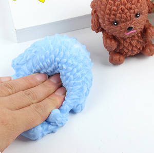 Juguete de Peluche de Perro para Niñas, Juguete Antiestrés de TPR, Lindo Juguete para Aliviar la Ansiedad - Product Image 4