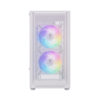 Mesh Panel Mid Tower Steel PC Case with Side Panel Window Compact Design Small Form Factor USB 3.0 ATX/PS2 Power Supply