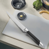 Joli couteau utilitaire de cuisine avec poignée POM confortable